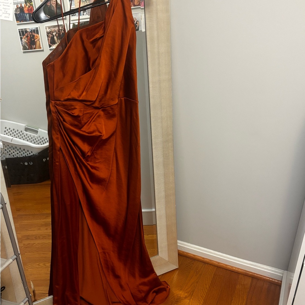 Significant Other Gracie Dress in Rust